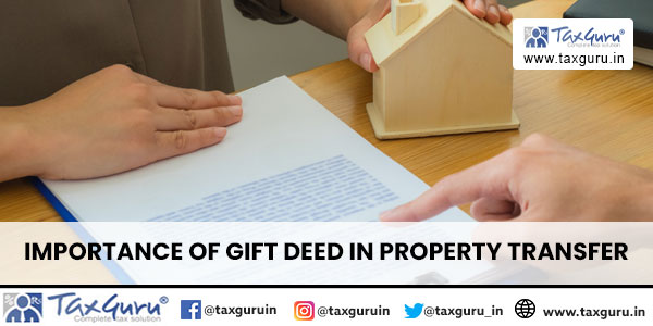 Importance of Gift Deed in Property Transfer in Tamil