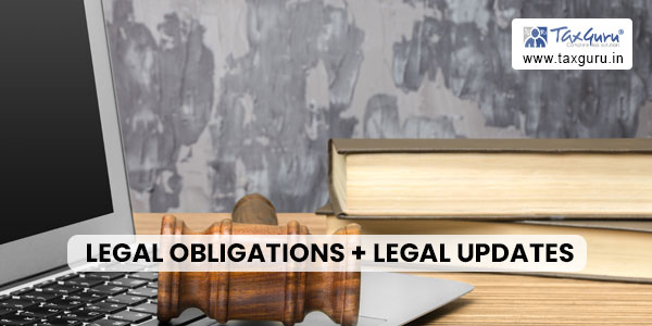 Monthly (November -2024) Legal Obligations + Legal updates for India in Tamil