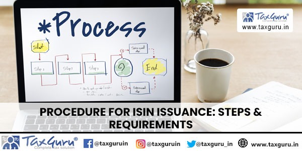 Procedure for ISIN Issuance: Steps & Requirements in Tamil